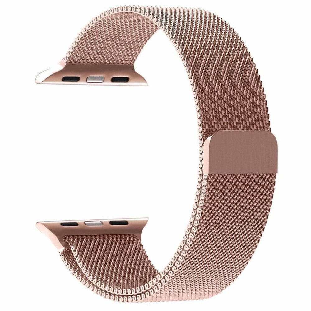 NEW[BAND] Rose Gold Milanese Stainless For Apple Watch